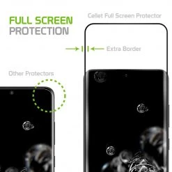 SGSAMS20UF - Samsung Galaxy S20 Ultra Full Coverage Screen Protector, Premium Ultra-Thin Tempered Glass Screen Protector For Samsung Galaxy S20 Ultra (0.3mm) By Cellet Full Catalog 10 SGSAMS20UF - Samsung Galaxy S20 Ultra Full Coverage Screen Protector, Premium Ultra-Thin Tempered Glass Screen Protector For Samsung Galaxy S20 Ultra (0.3mm) By Cellet Full Catalog