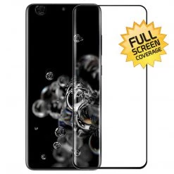 SGSAMS20UF - Samsung Galaxy S20 Ultra Full Coverage Screen Protector, Premium Ultra-Thin Tempered Glass Screen Protector For Samsung Galaxy S20 Ultra (0.3mm) By Cellet Full Catalog