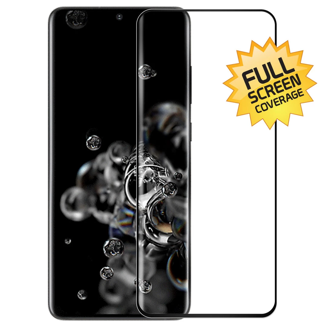 SGSAMS20UF - Samsung Galaxy S20 Ultra Full Coverage Screen Protector, Premium Ultra-Thin Tempered Glass Screen Protector For Samsung Galaxy S20 Ultra (0.3mm) By Cellet Full Catalog 2 SGSAMS20UF - Samsung Galaxy S20 Ultra Full Coverage Screen Protector, Premium Ultra-Thin Tempered Glass Screen Protector For Samsung Galaxy S20 Ultra (0.3mm) By Cellet Full Catalog