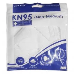 Cellet Full Catalog MKN952 - 2 Pack Disposable Face Masks, Single Use Breathable KN95 Face Mask Protects Against Germs, Dust And Pollen With Comfortable Elastic Ear Loops (for General Use)