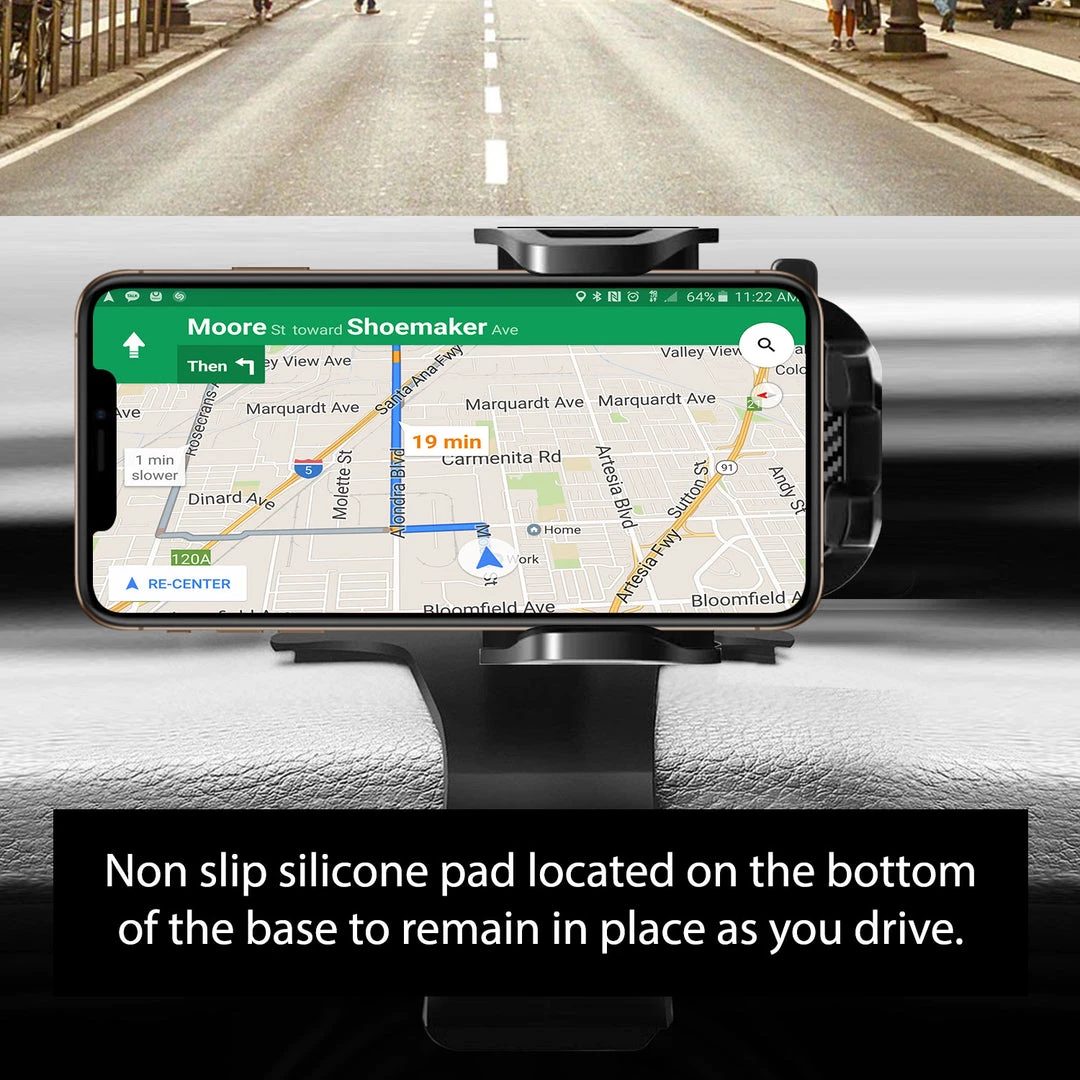 PHD260 - Dashboard Clip Phone Holder, Clip Mount With Non-Slip Clamp, Automatic Arm Release Button And 360 Degree Rotation For Apple IPhone XS Max, X/XR/XS, Samsung Galaxy Note 10/10 Plus And More – By Cellet Full Catalog 9 PHD260 - Dashboard Clip Phone Holder, Clip Mount With Non-Slip Clamp, Automatic Arm Release Button And 360 Degree Rotation For Apple IPhone XS Max, X/XR/XS, Samsung Galaxy Note 10/10 Plus And More – By Cellet Full Catalog