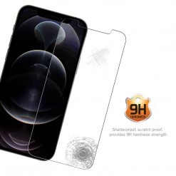 GoCellet Full Catalog SGIPH12P - IPhone 12 & 12 Pro Tempered Glass Screen Protector, 9H Hardness