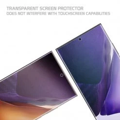 Full Catalog STSAMN20U - Cellet Samsung Galaxy Note 20 Ultra TPU Screen Protector, Full Coverage Flexible Film Screen Protector Compatible To Samsung Galaxy Note 20 Ultra