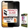 SYIPH12MINI - IPhone 12 Mini, Privacy Tempered Glass Screen Protector For Apple IPhone 12 Mini (0.8mm) By Cellet