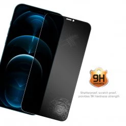 SYIPH12PM - IPhone 12 Pro Max, Privacy Tempered Glass Screen Protector For Apple IPhone 12 Pro Max (0.8mm) By Cellet Full Catalog