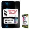 SYIPH12PM - IPhone 12 Pro Max, Privacy Tempered Glass Screen Protector For Apple IPhone 12 Pro Max (0.8mm) By Cellet Full Catalog