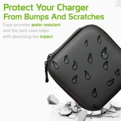 Cellet Wholesale EVA01 - Compact Case For Accessories, Compatible For Wall Charger, Earbuds, USB Cables, And More New Arrivals