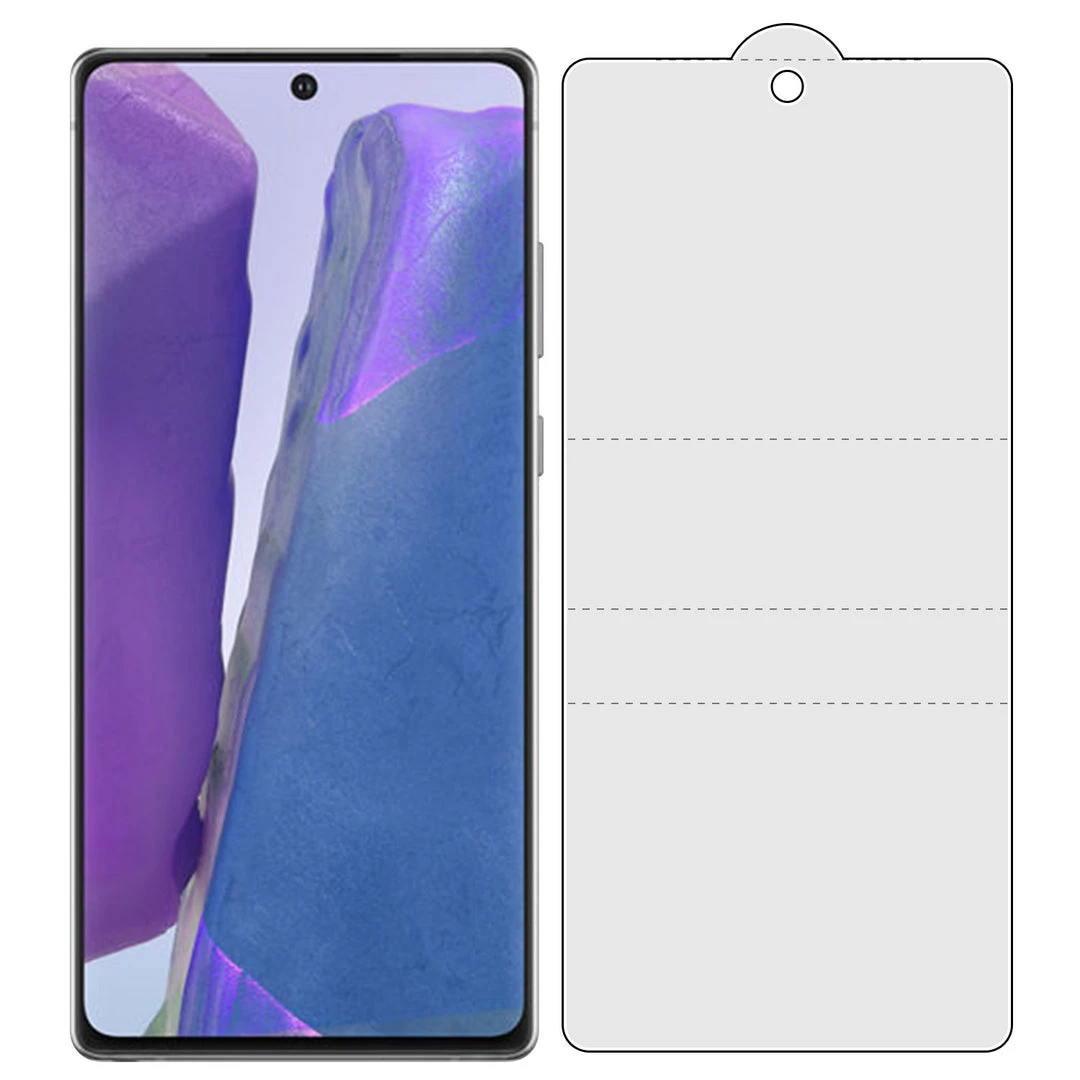 STSAMN20 - Cellet Samsung Galaxy Note 20 TPU Screen Protector, Full Coverage Flexible Film Screen Protector Compatible To Samsung Galaxy Note 20 3 STSAMN20 - Cellet Samsung Galaxy Note 20 TPU Screen Protector, Full Coverage Flexible Film Screen Protector Compatible To Samsung Galaxy Note 20