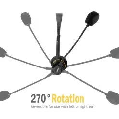 Full Catalog EOVERHG - Cellet 2.5mm Mono Headphone With Microphone Boom