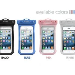 WATER5BL - Cellet Universal Waterproof Case For Apple IPhone 5 And Other Similar Sized Devices - Blue