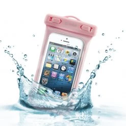 Full Catalog WATER5PK - Cellet Universal Waterproof Case For Apple IPhone 5 And Other Similar Sized Devices - Pink