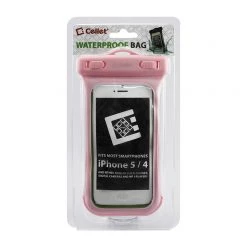 Full Catalog WATER5PK - Cellet Universal Waterproof Case For Apple IPhone 5 And Other Similar Sized Devices - Pink