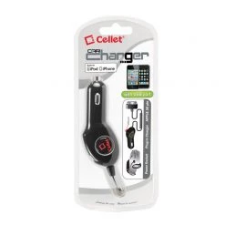 PAPPLEU - Cellet Extra USB Charging Port Plug In Car Charger With Green LED For Apple IPod Touch, Nano, IPhone 3G S, & IPhone 4 (Made For IPhone, Licensed By Apple) 9 PAPPLEU - Cellet Extra USB Charging Port Plug In Car Charger With Green LED For Apple IPod Touch, Nano, IPhone 3G S, & IPhone 4 (Made For IPhone, Licensed By Apple)