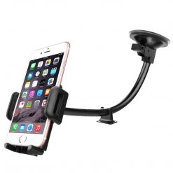 Cellet PH5SIL - Windshield/Dashboard Phone Mount, Heavy Duty Windshield/Dashboard Phone Mount Holder With Reusable Sticky Suction Cup