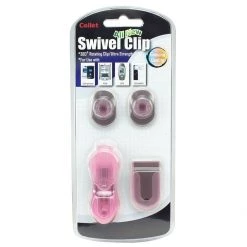 CLPE4TPK - Cellet 4-IN-1 PEANUT STYLE Trans Pink CLIP