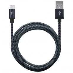 Full Catalog DAMICROUSBB - Micro USB Cable, Cellet 5 Ft. Micro USB Charging / Data Cable - Black