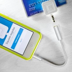 Full Catalog CNIPHONEWT - Cellet 6 Inch Gold Plated 3.5mm TRRS Male To Female Audio Adapter For Mobile Credit Card Reader, Headphones, Audio Aux, Car Stereo - White