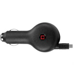 PMOTQ9RB - Cellet Compact 10 Watt Powered Micro USB Retractable Plug In Car Charger 15 PMOTQ9RB - Cellet Compact 10 Watt Powered Micro USB Retractable Plug In Car Charger