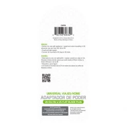 CNFPIN - Cellet Power Adapter - Round Pin To Flat Pin