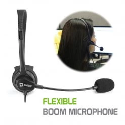 GoCellet Full Catalog EP35O - Cellet Hands-Free Headset 3.5mm With Boom Mic