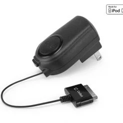 TUAPPLEB - Cellet Apple Licensed 5Watt (1Amp) 30 Pin Home And Travel Wall Charger For IPhone 4/4s, IPod Touch, IPod Nano Full Catalog