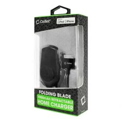 TUAPPLEB - Cellet Apple Licensed 5Watt (1Amp) 30 Pin Home And Travel Wall Charger For IPhone 4/4s, IPod Touch, IPod Nano Full Catalog