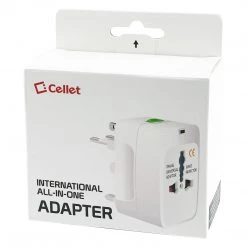 Cellet CNUNM - Worldwide All-In-One Universal Power Adapter - White 19 Cellet CNUNM - Worldwide All-In-One Universal Power Adapter - White