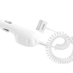 PIPHGW - Cellet MFi 5 Watt / 1 Amp Car Charger With Blue LED For Apple IPhone 4, 3GS, 3G, IPod Touch, & Nano