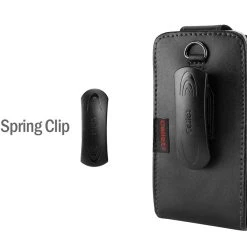 LTERP5 - Cellet Teramo Leather Case For Apple IPhone 5S, 5C, 5 With Spring And Swivel Clips Full Catalog
