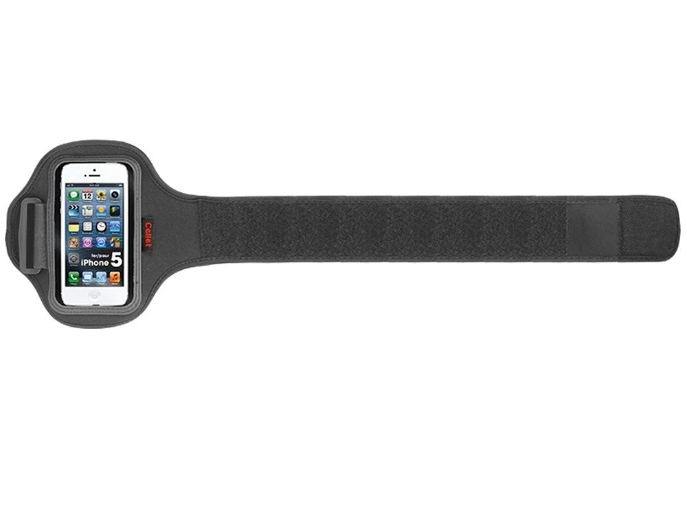 NEOIPH13 - Cellet Black Neo Armband For Apple IPhone 4 & 4S (13 Inch Long) 4 NEOIPH13 - Cellet Black Neo Armband For Apple IPhone 4 & 4S (13 Inch Long)