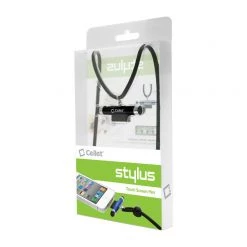 Cellet Full Catalog PENIPHBK - IPHONE BLACK STYLUS W/ NECK STRAP