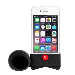 Cellet AMPIPH4BK - IPHONE 4 BLACK SPAKER AMPLIFIER