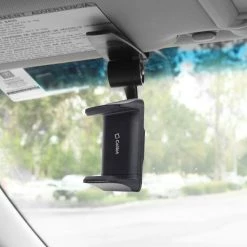 PH700 - Cellet Sun Visor Clip Phone Mount Holder With 360 Degree Rotation Compatible To IPhone XS Max, XS/XR, 8/8 Plus, Samsung Galaxy S10, S10 Plus, S10e, Note 9/8/7, LG V50, V40 ThinQ, G7 ThinQ