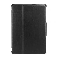 Cellet Full Catalog LAPPIPD303 - Apple IPad 3 Black Leather Case With Media Kickstand 4 Adjustable Angles