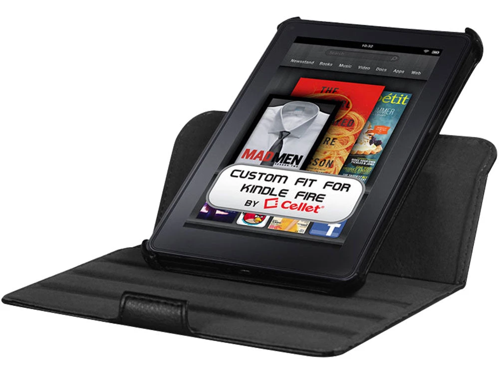 Cellet LKINFIRE - KINDLE FIRE PU ROTATION LEATHER CASE 6 Cellet LKINFIRE - KINDLE FIRE PU ROTATION LEATHER CASE
