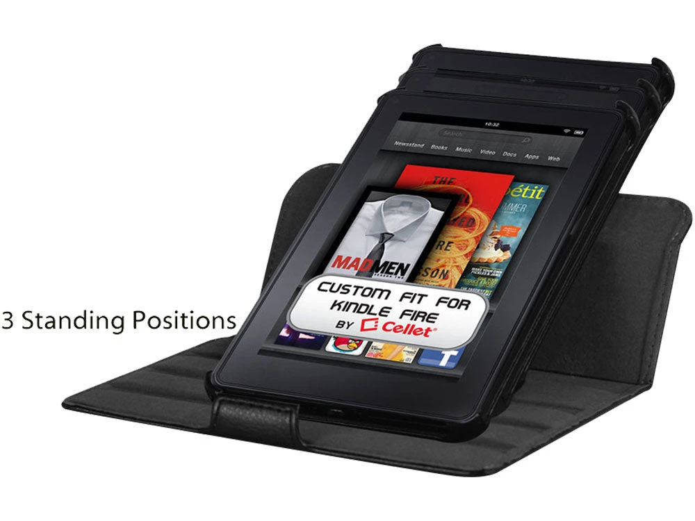 Cellet LKINFIRE - KINDLE FIRE PU ROTATION LEATHER CASE 1 Cellet LKINFIRE - KINDLE FIRE PU ROTATION LEATHER CASE
