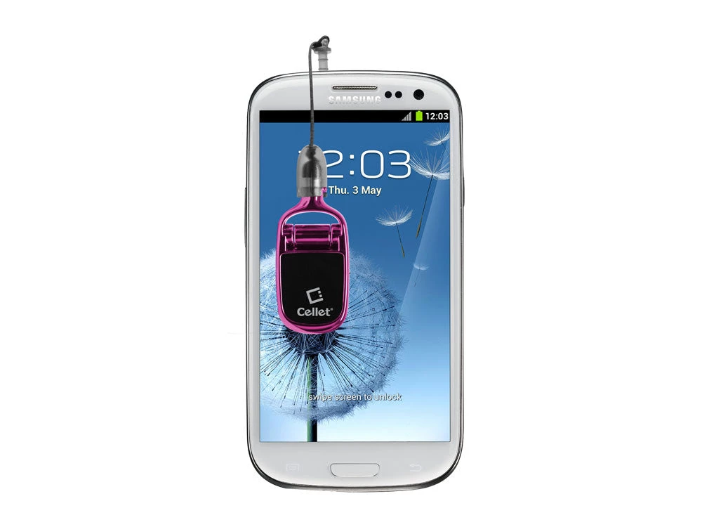 Cellet PEN600RD - RED STYLUS WITH SCREEN CLEANER 6 Cellet PEN600RD - RED STYLUS WITH SCREEN CLEANER