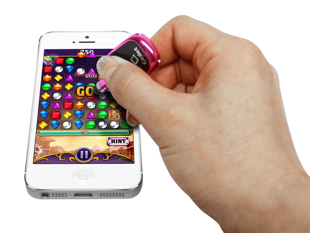 Cellet PEN600RD - RED STYLUS WITH SCREEN CLEANER 8 Cellet PEN600RD - RED STYLUS WITH SCREEN CLEANER