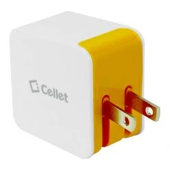 TCMICRONB - Cellet Universal High Powered 12W/2.4A Dual USB Home Charger UL & DOE 6 CERTIFIED (Cable Sold Separately) Full Catalog