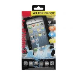 Cellet WATERBK - Black Waterproof Case For IPhone 5