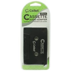 Full Catalog CNCASSETTE - Cellet Cassette Audio Adapter For IPhones IPods Android Phones MP3 Players