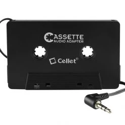 Full Catalog CNCASSETTE - Cellet Cassette Audio Adapter For IPhones IPods Android Phones MP3 Players