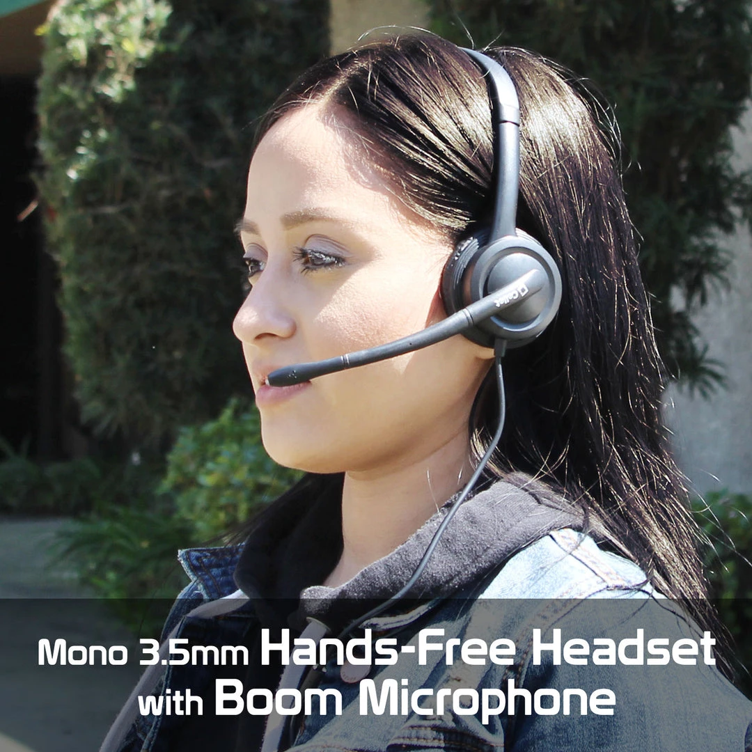 GoCellet EP35OP - Premium Over The Head 3.5mm Monaural Headset With Mic, Extra Comfort Full Catalog 12 GoCellet EP35OP - Premium Over The Head 3.5mm Monaural Headset With Mic, Extra Comfort Full Catalog