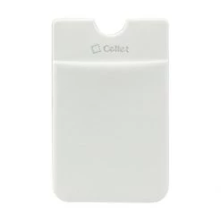 Cellet Full Catalog CRSLVWT - EZStick Universal ID/Credit Card Holder For Smartphones - White