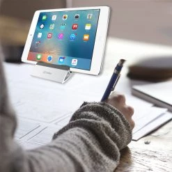 PHDA108WT - Cellet Universal Smartphone And Tablet Display Stand - White 12 PHDA108WT - Cellet Universal Smartphone And Tablet Display Stand - White