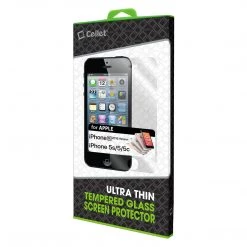 SGIPH5 - Tempered Glass Screen Protector For Apple IPhone SE 2016/5/5s/5c (0.3mm) Cellet