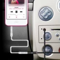 Full Catalog CN35EXT6 - Cellet 6 Ft. Gold Plated 3.5mm Male To Female Audio Extension Cable For Headphones, Audio Aux, Car Stereo