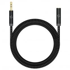 Full Catalog CN35EXT6 - Cellet 6 Ft. Gold Plated 3.5mm Male To Female Audio Extension Cable For Headphones, Audio Aux, Car Stereo