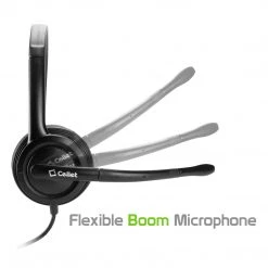 GoCellet EP25OP - Universal Premium Mono 2.5mm Hands-Free Headset With Boom Microphone For Landline Phone, Cordless Phone, Office Phones, Business Phones By Cellet (Not For Smartphone) Full Catalog