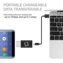 Full Catalog CNMICC4 - Micro USB To USB-C Adapter Converter Connector (4 Pack) – By Cellet